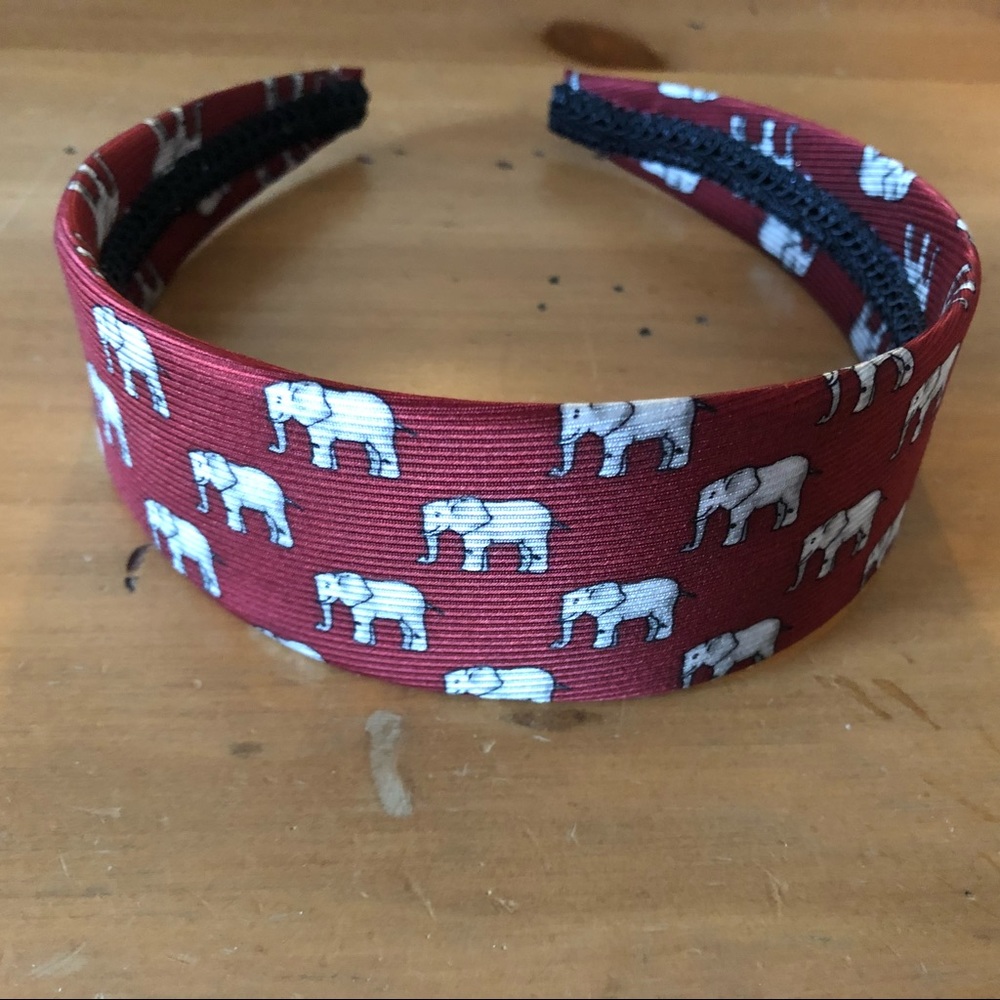 Elephant headband crimson Southern Proper Alabama